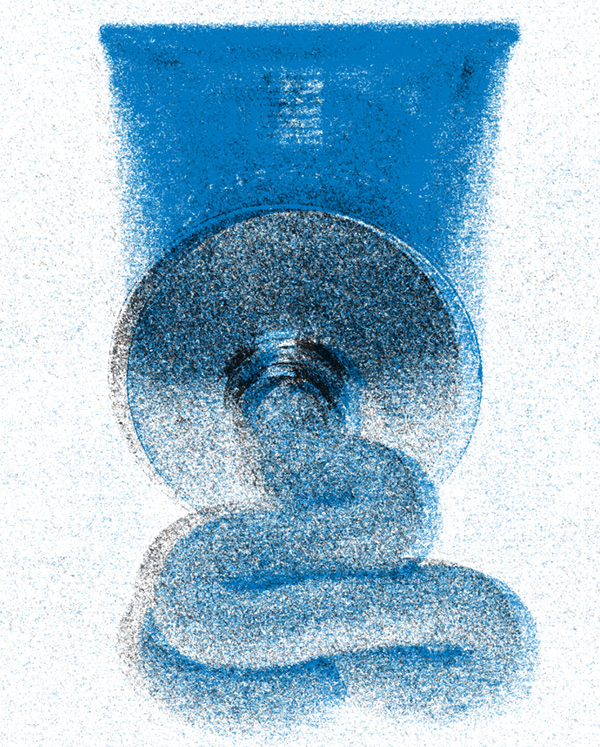 Example created with Risograph effect