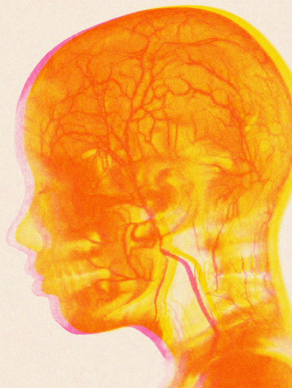 Example created with Risograph effect